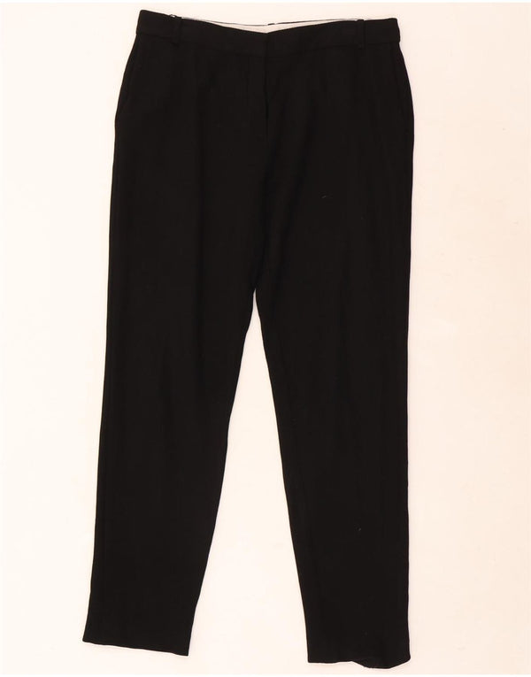 Calça Chino Slim Feminina Massimo Dutti EU 38 Pequeno W28 L27 Viscose Preta