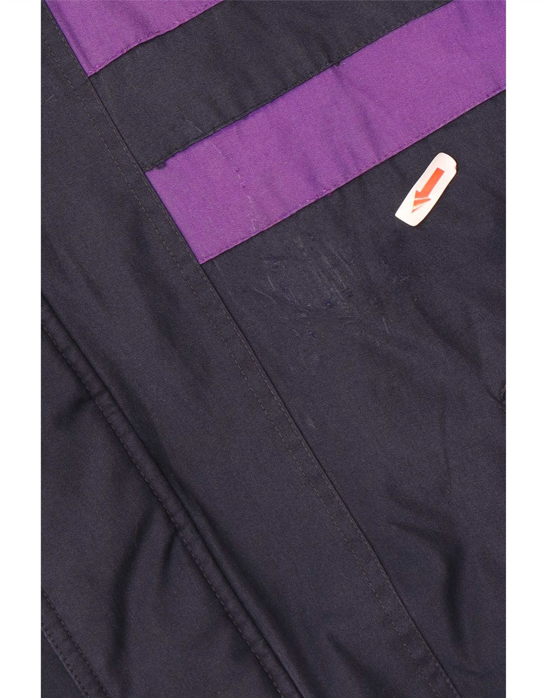 Jaqueta de esqui masculina Fila com capuz IT 50 grande poliéster Colourblock azul marinho
