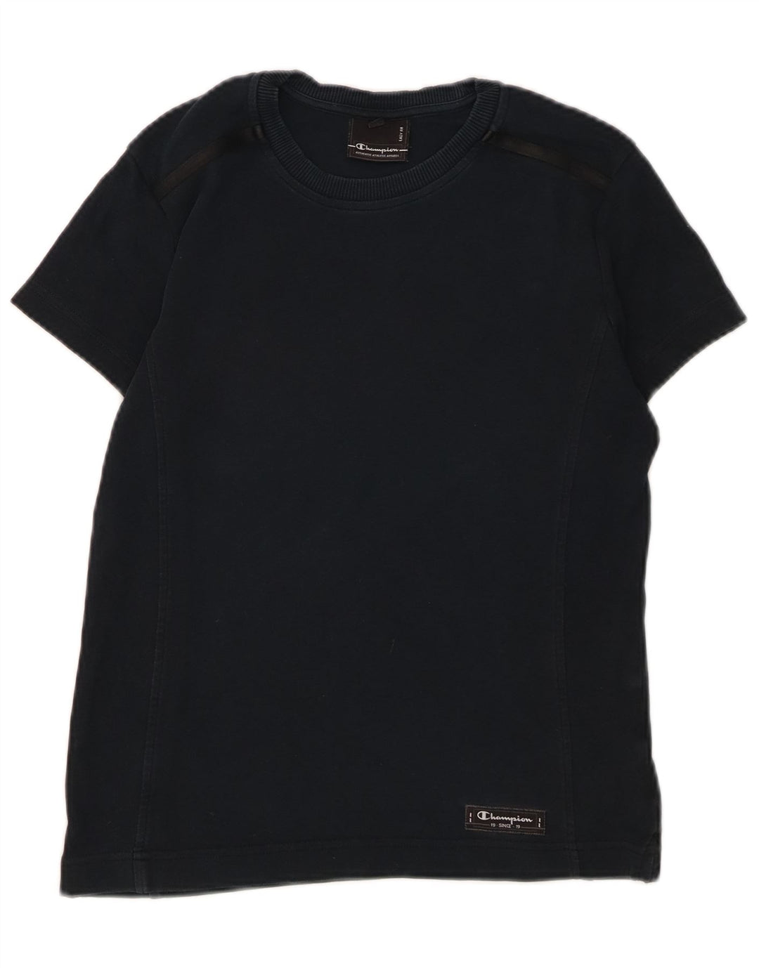 Camiseta feminina CHAMPION Easy Fit UK 14 grande azul marinho