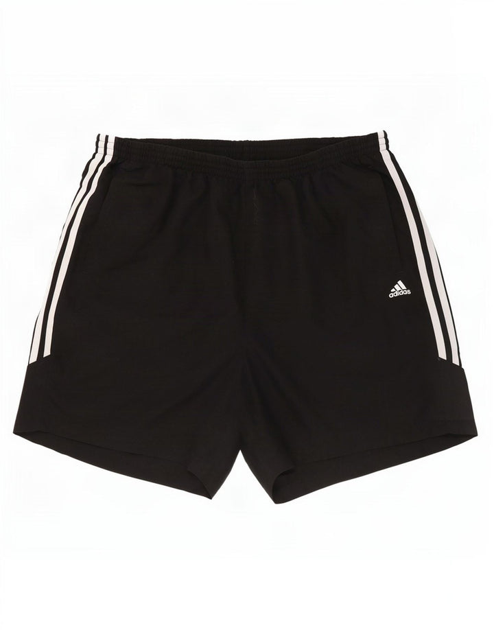 Shorts esportivos masculinos Adidas XL preto poliéster