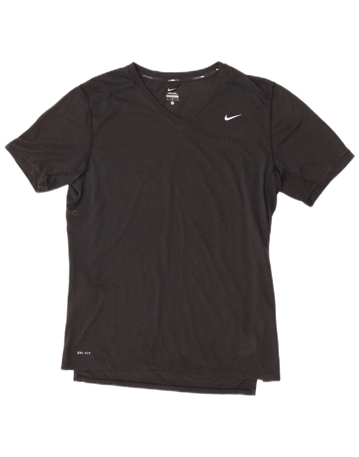Camiseta Nike Masculina Dri Fit Top Médio Poliéster Preto