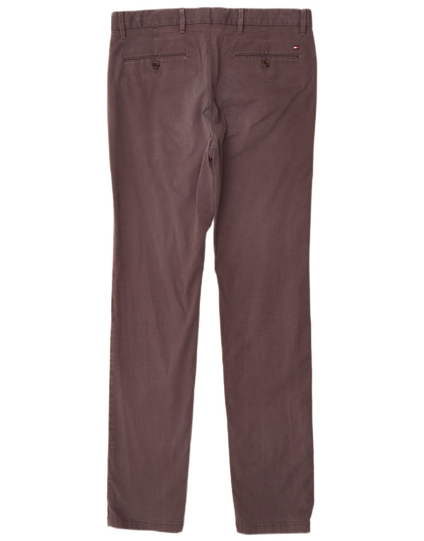Calça Chino Masculina TOMMY HILFIGER W33 L34 Algodão Cinza
