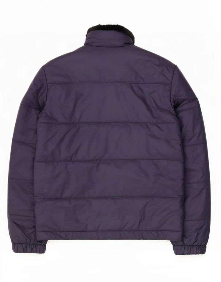 Jaqueta acolchoada masculina Hugo Boss EU 48 poliéster azul marinho médio
