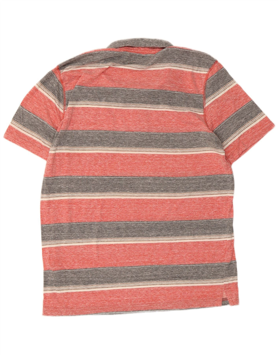 Camisa polo masculina Hurley grande poliéster listrado rosa