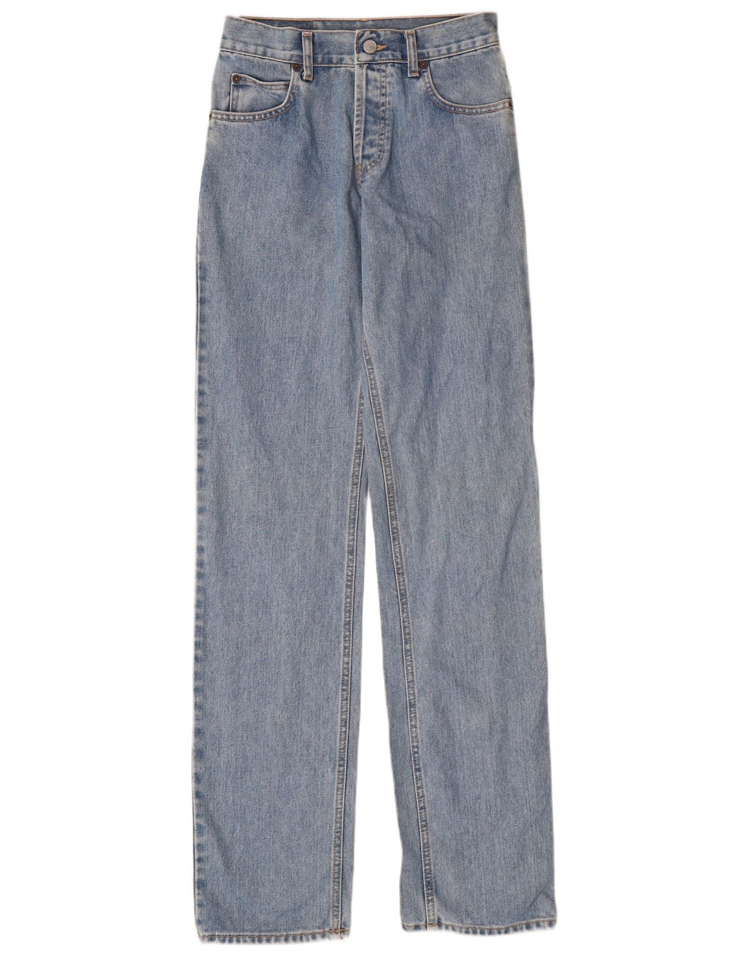 RIFLE Jeans retos femininos W29 L34 algodão azul