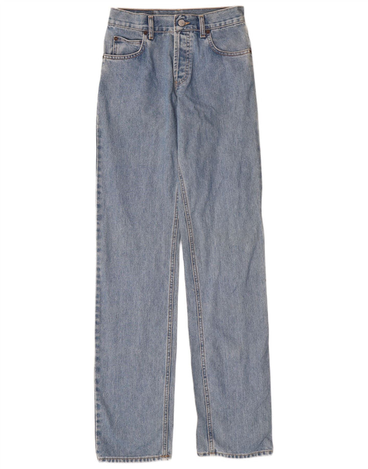 RIFLE Jeans retos femininos W29 L34 algodão azul