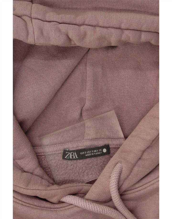 Zara Womens Oversized Hoodie Jumper Reino Unido 10 Pequeno Rosa