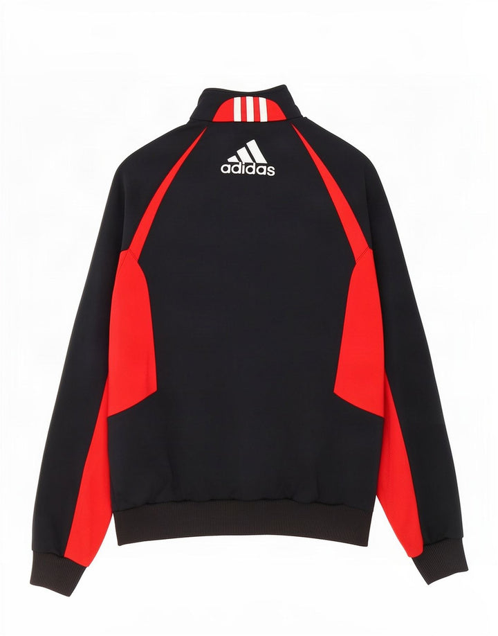 Jaqueta Adidas Meninos Treino Top 11-12 Anos Preto Colorblock Poliéster