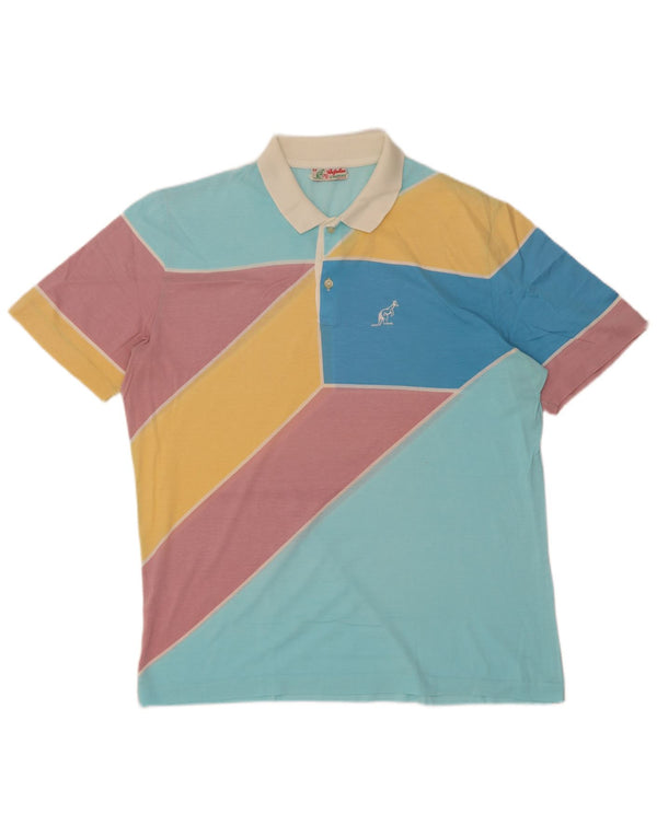 Camisa polo masculina AUSTRALIAN L'ALPINA IT 54 XL Multicolorido Colourblock