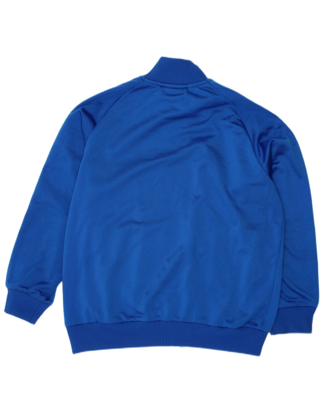 Jaqueta Adidas Meninos Treino Top 7-8 Anos Azul Colorblock Poliéster