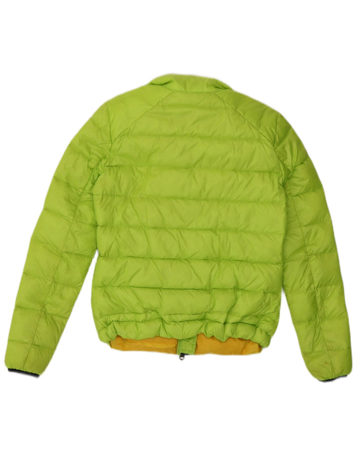 Jaqueta acolchoada feminina Blauer UK 10 pequena poliamida verde
