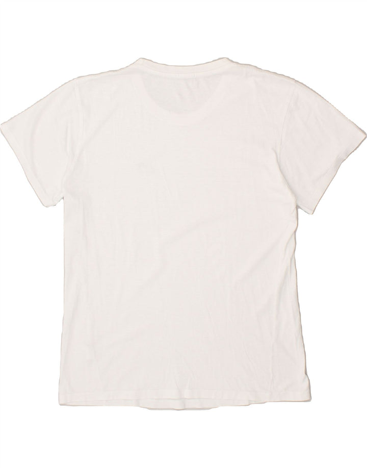 AVIREX Womens T-Shirt Top UK 20 2XL White Cotton Vintage Avirex and Second-Hand Avirex from Messina Hembry 