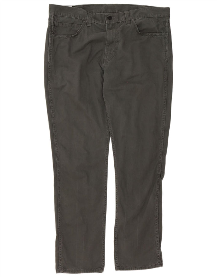Calça Levi's Masculina 511 Slim Casual W38 L32 Cinza Algodão