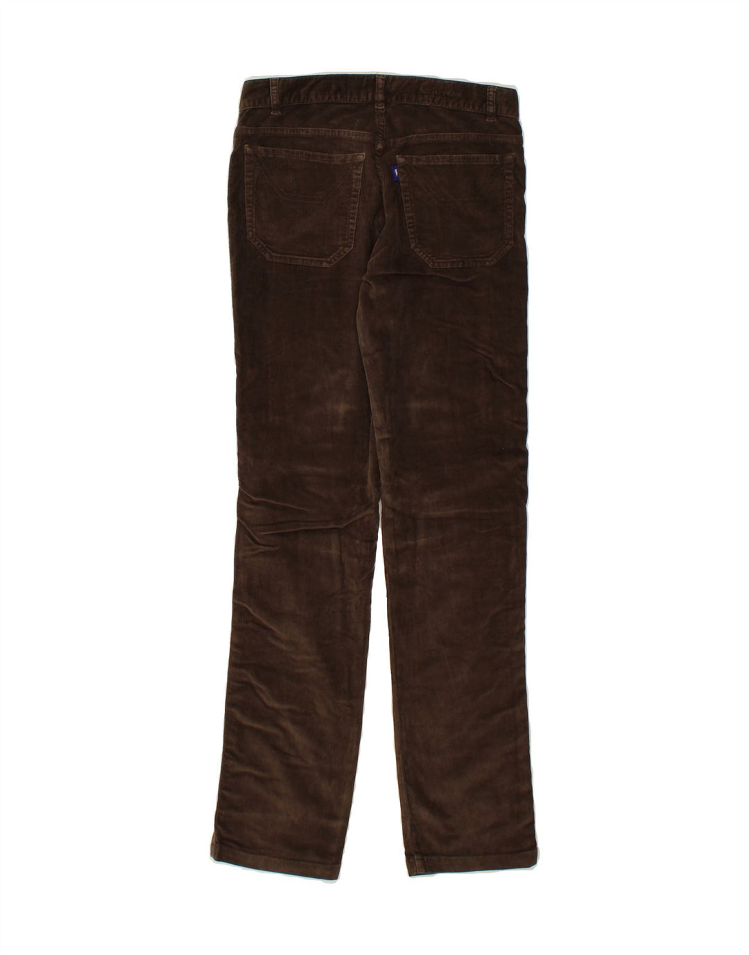 JECKERSON Womens Slim Corduroy Trousers W29 L31 Brown Cotton Vintage Jeckerson and Second-Hand Jeckerson from Messina Hembry 