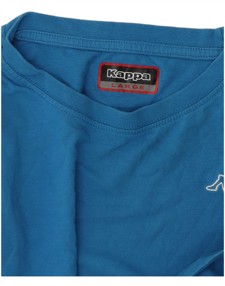 Top colete masculino Kappa grande azul