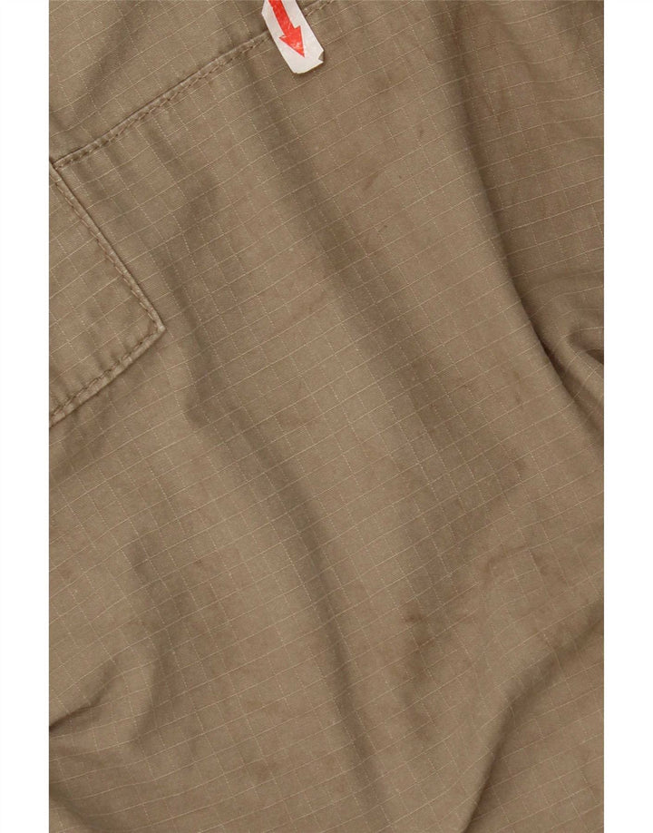 Calça Carhartt masculina Cargo Capri W36 L20 algodão bege