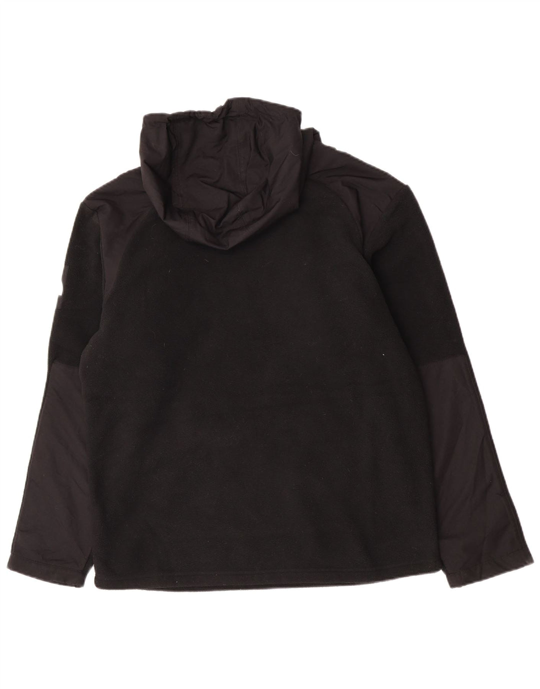 Suéter de lã com capuz masculino The North Face médio preto poliéster