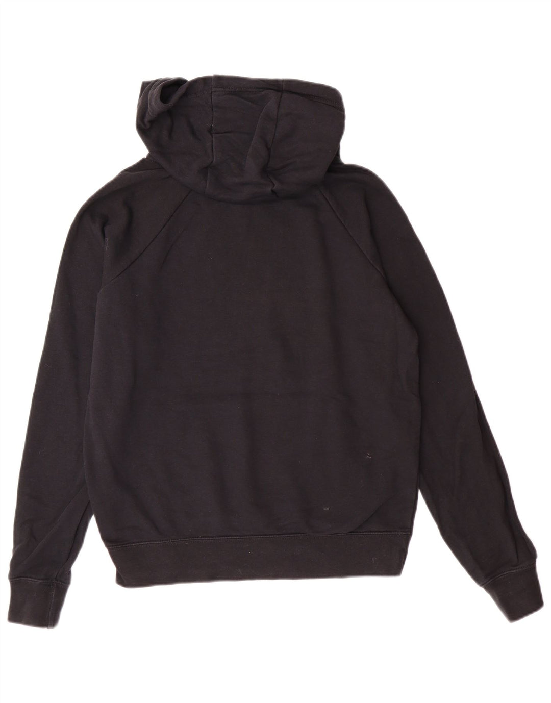 Jumper com capuz Nike feminino oversized UK 10 pequeno algodão preto