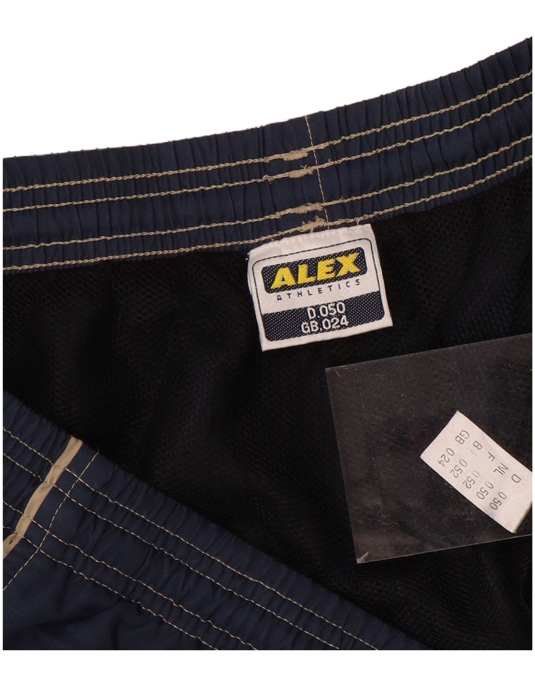 Alex e companhia. Calça de treino feminina UK 24 4XL poliéster azul marinho