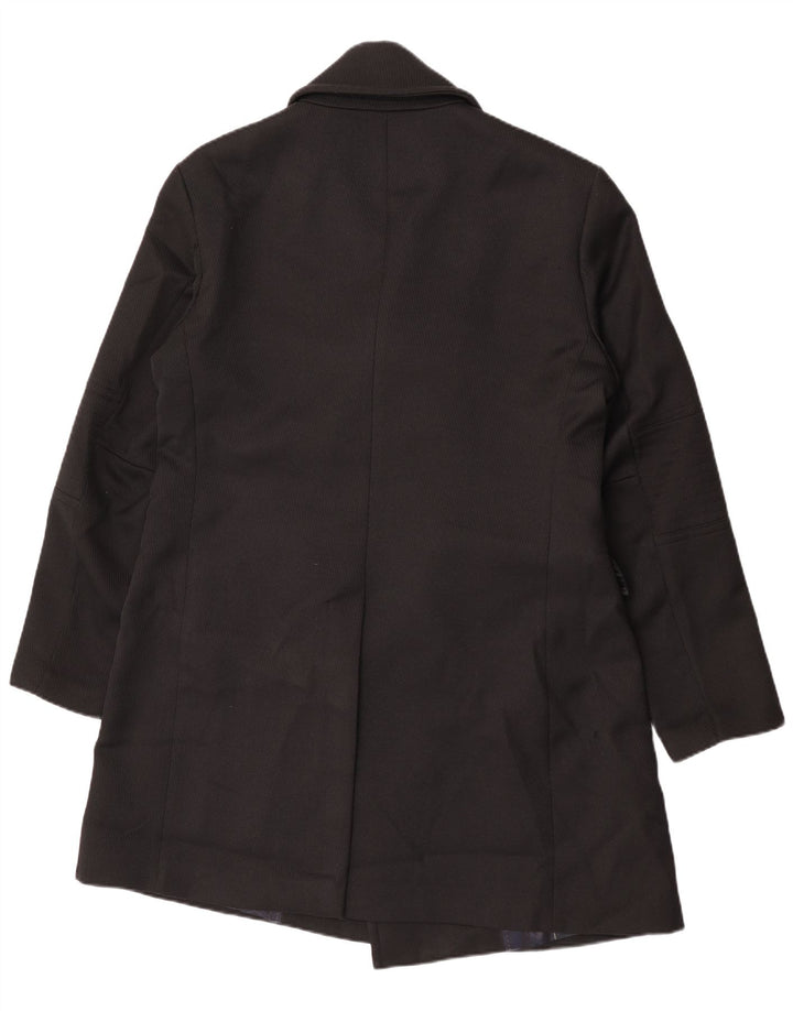 Casaco masculino Zara com peito duplo UK 44 2XL preto