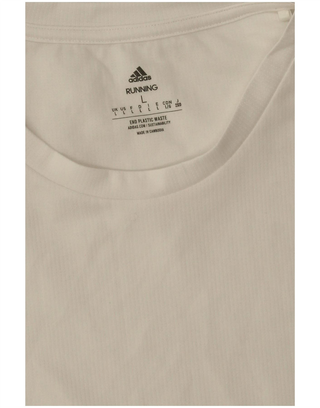 Camiseta Adidas Masculina Aeroready Graphic Top Grande Poliéster Branco