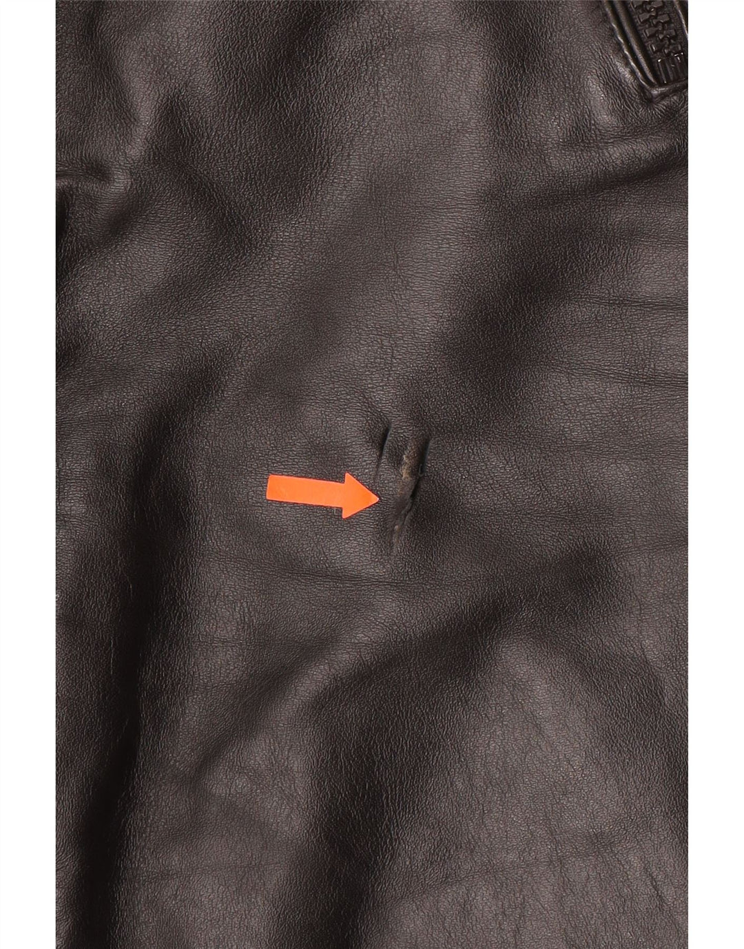 Calça feminina VINTAGE Moto Racer IT 44 médio W30 L27 couro preto