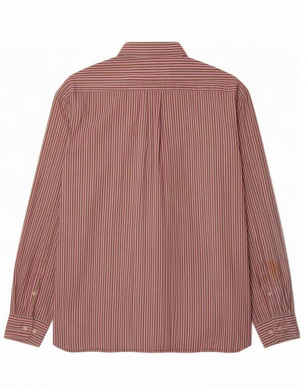 Camisa masculina Tommy Hilfiger XL listrada multicolorida de algodão