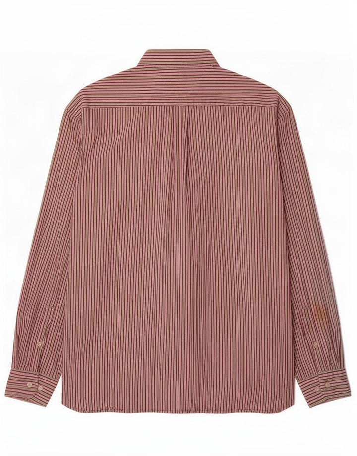 Camisa masculina Tommy Hilfiger XL listrada multicolorida de algodão