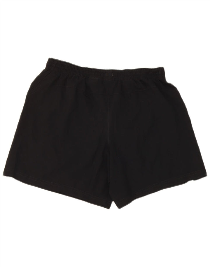 Shorts esportivos masculinos Nike médio preto poliéster