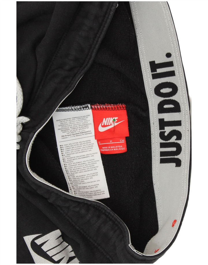 Calça de treino feminina Nike Joggers UK 10 pequeno algodão preto