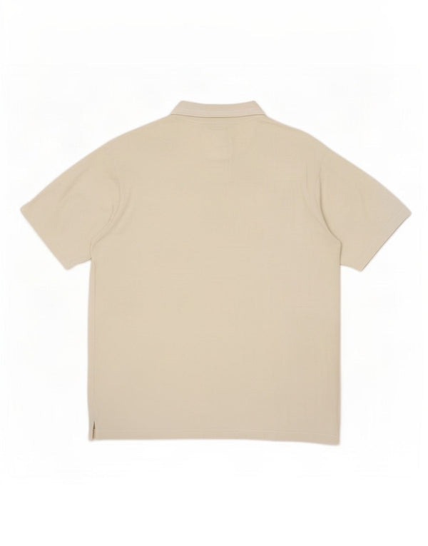 Camisa polo masculina Adidas Reino Unido 42/44 grande branca