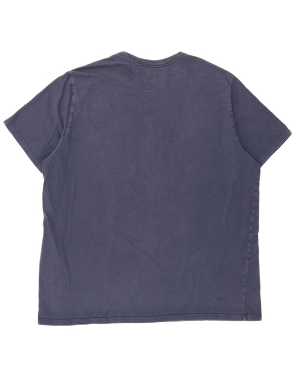 Camiseta masculina Levi's Top XL algodão azul marinho