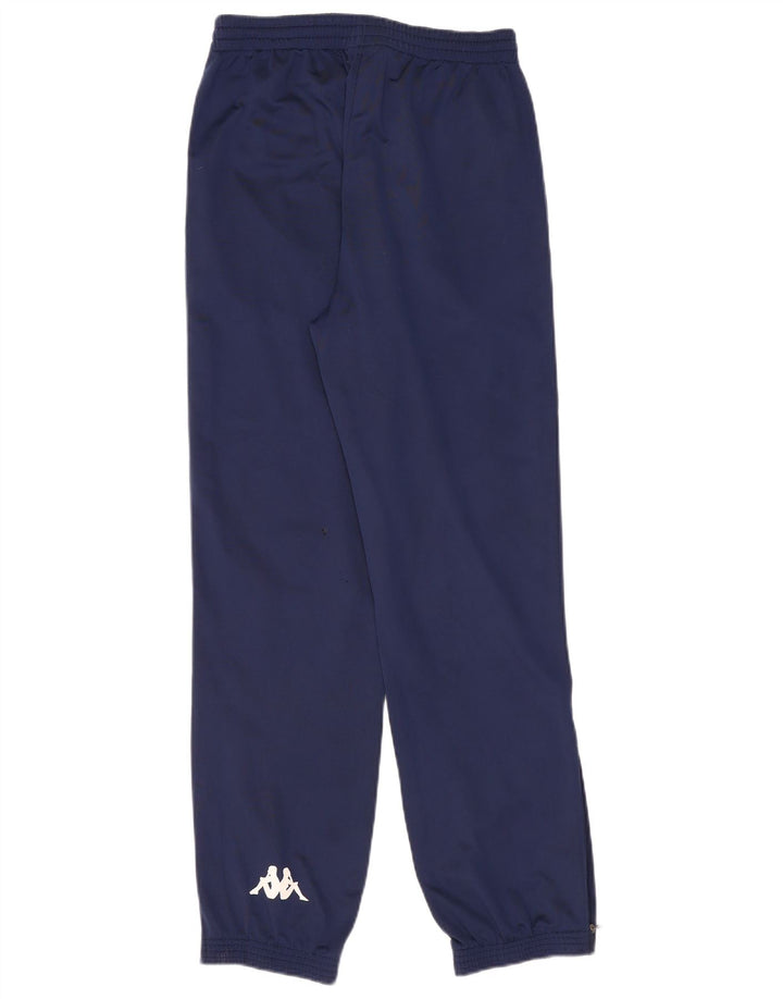 Kappa Mens Graphic Tracksuit Calça Joggers Pequeno Poliéster Azul Marinho