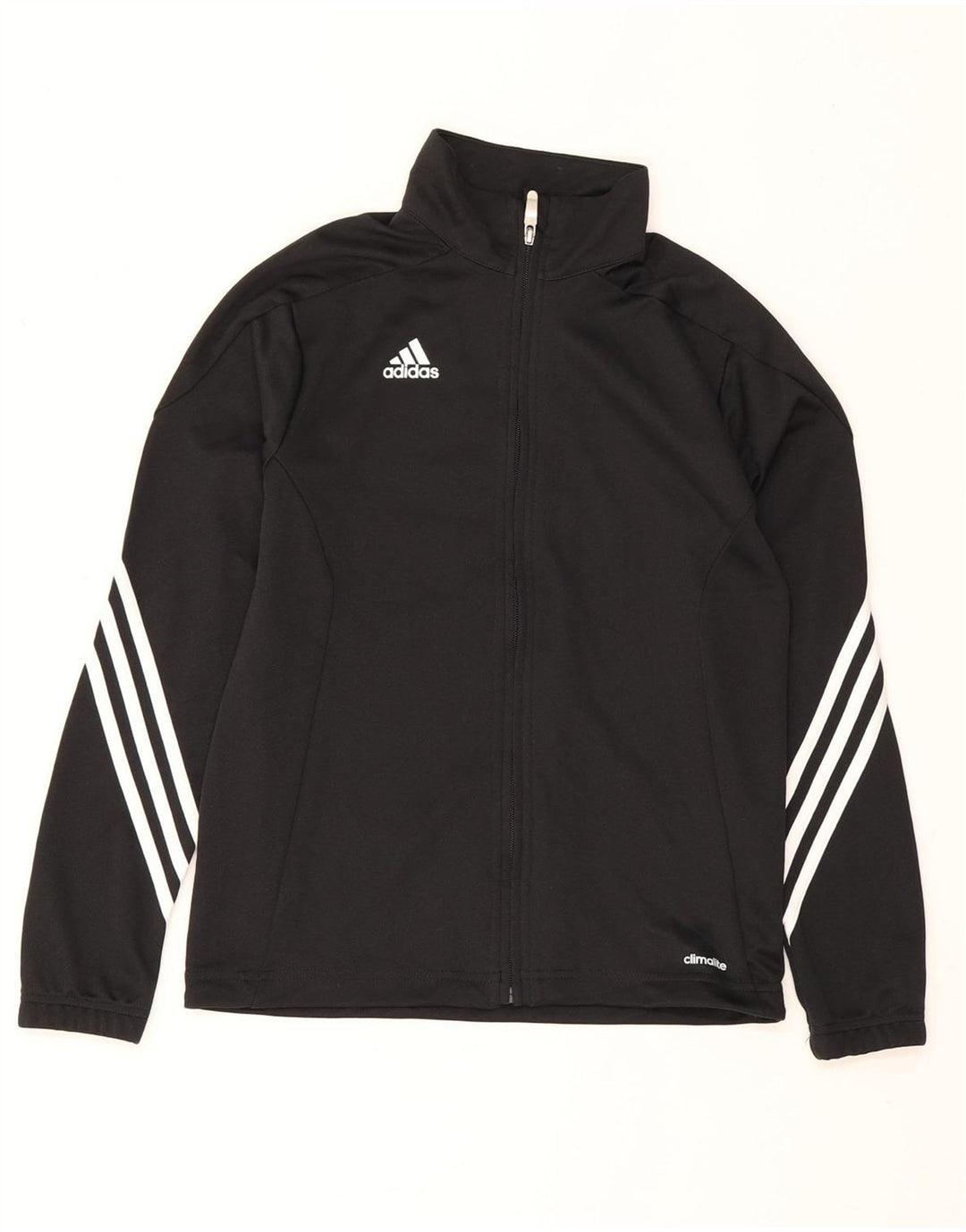 Casaco de treino Adidas Boys Climalite 11-12 anos preto poliéster