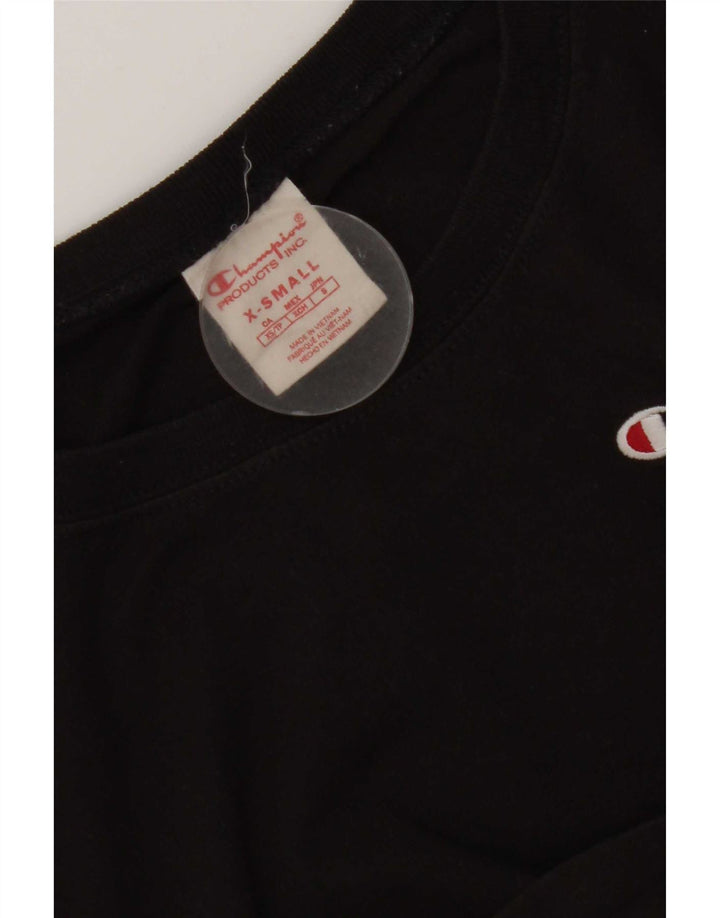 Campeão Mens Top Manga Longa XS Preto
