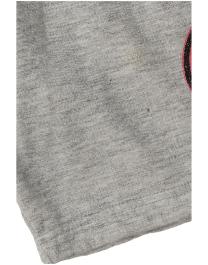 Asics Mens Graphic Sport Shorts Pequeno Poliéster Cinza