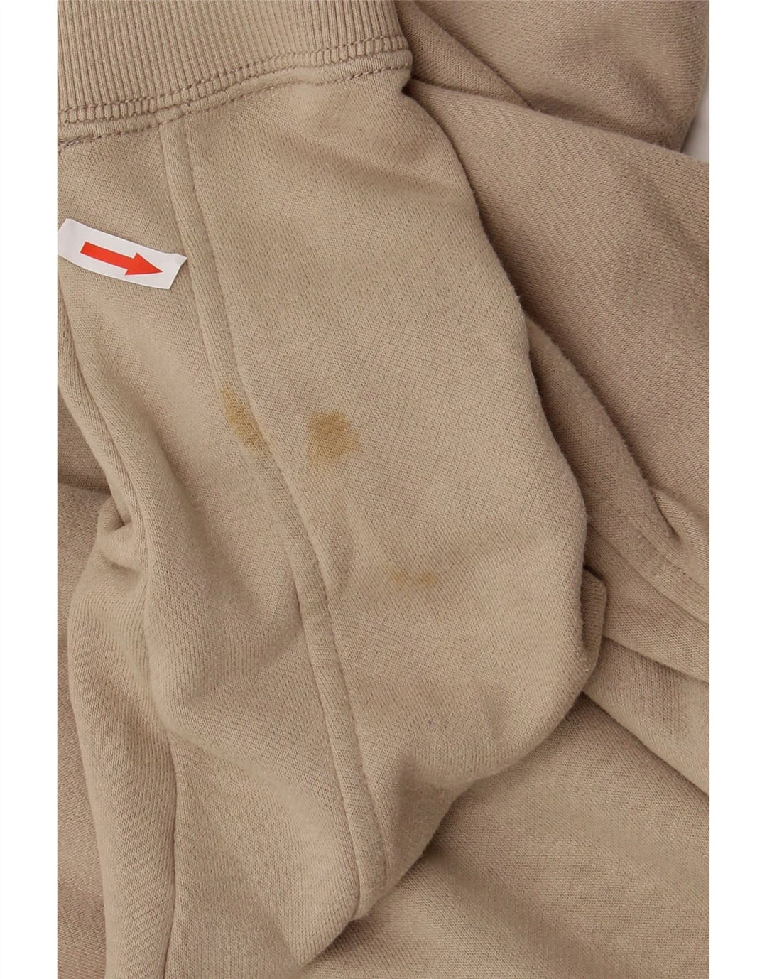 PUMA Womens Tracksuit Top Jacket UK 14 Médio Bege Algodão