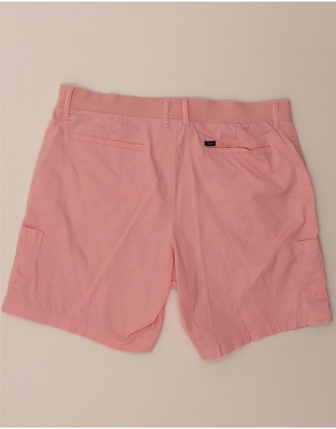 LEE Womens Cargo Shorts US 20 3XL W42 Pink Cotton Vintage Lee and Second-Hand Lee from Messina Hembry 