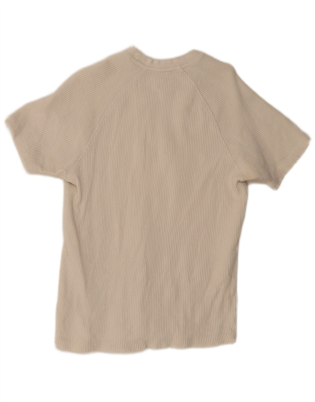 Camiseta masculina Zara Top pequeno algodão branco