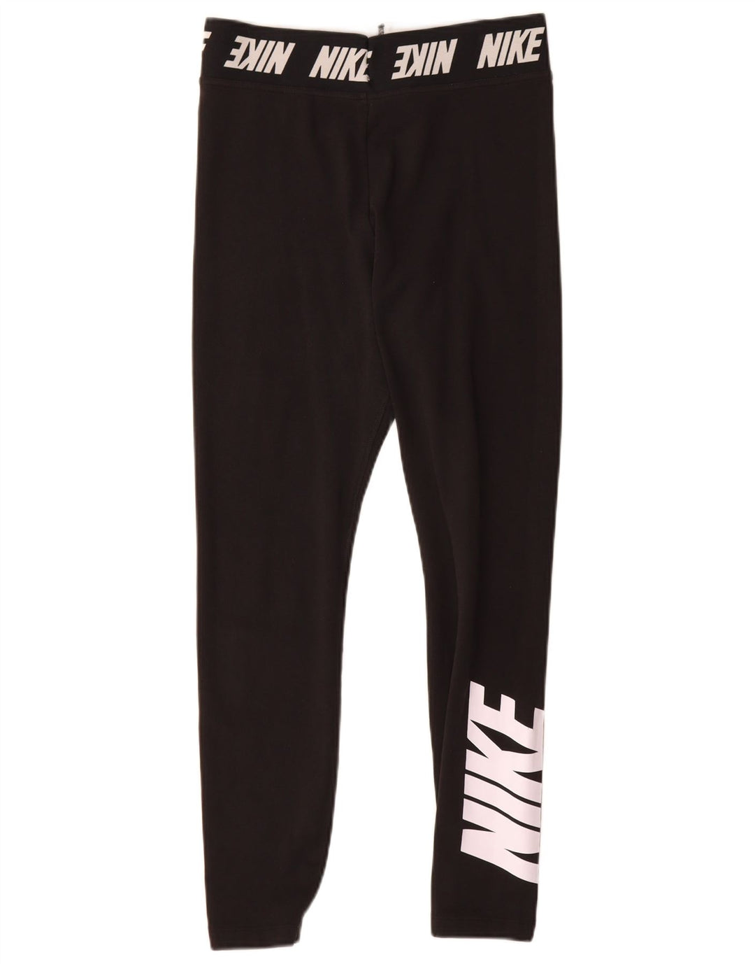 Leggings Nike Femininas Graphic UK 12 Médio Algodão Preto