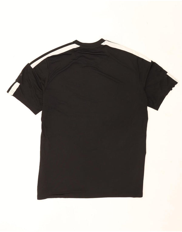 Adidas Mens Aeroready Camiseta Top XL Preto Colorblock Poliéster