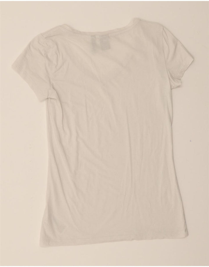 G-STAR Womens T-Shirt Top UK 14 Large White Cotton Vintage G-Star and Second-Hand G-Star from Messina Hembry 