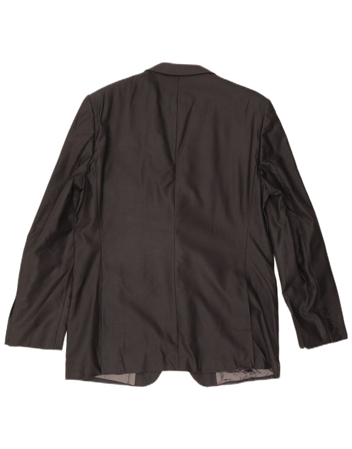 Jaqueta blazer masculina de 2 botões ZARA EU 54 XL cinza