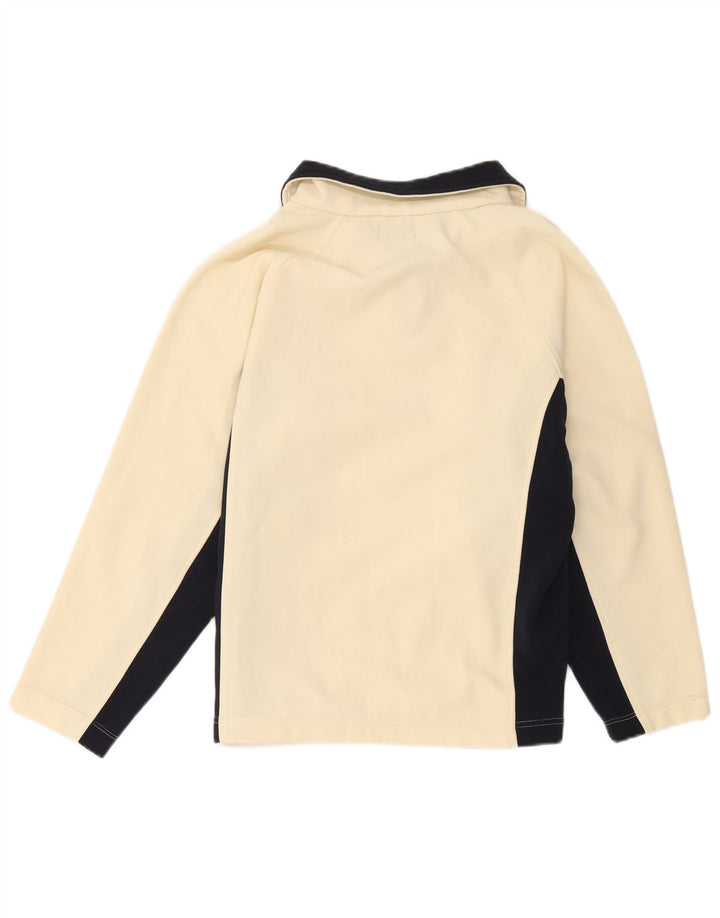 Jaqueta feminina Kappa UK 18 XL Off White Colourblock Poliéster
