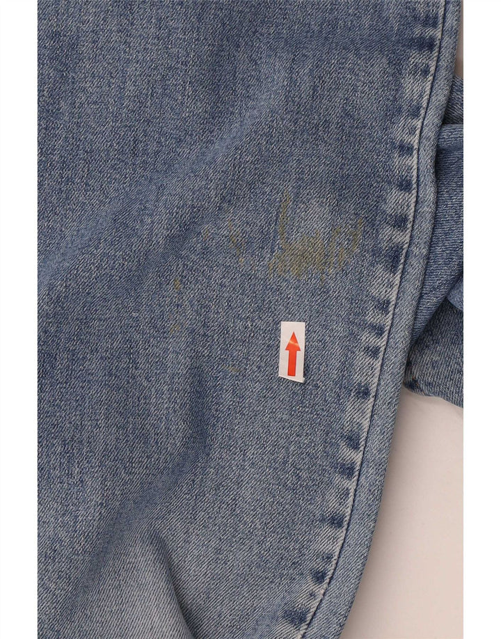 Lee Mens Straight Jeans W30 L28 Azul Algodão