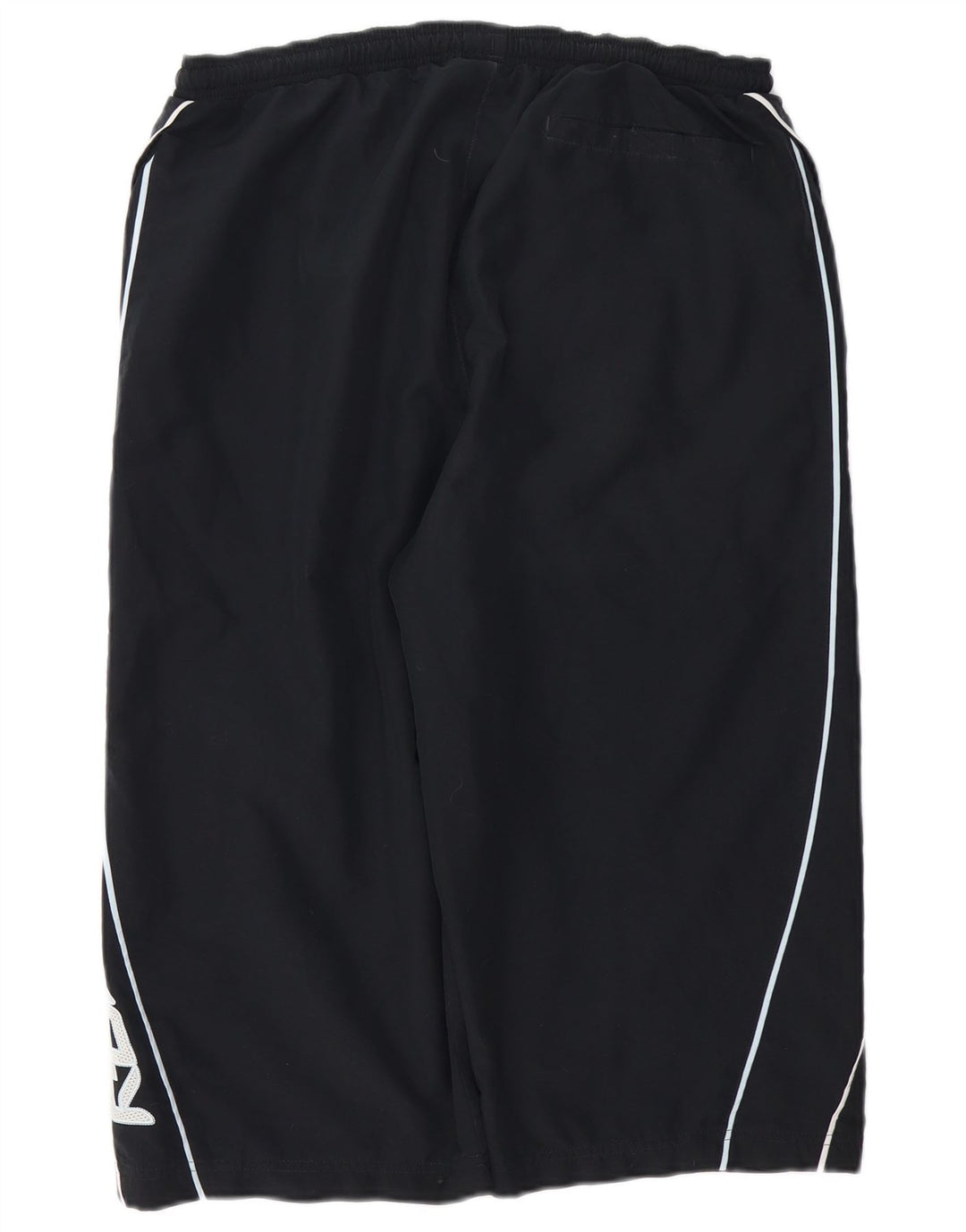 REEBOK Mens Graphic Bermuda Sport Shorts IT 50 Grande Poliéster Preto