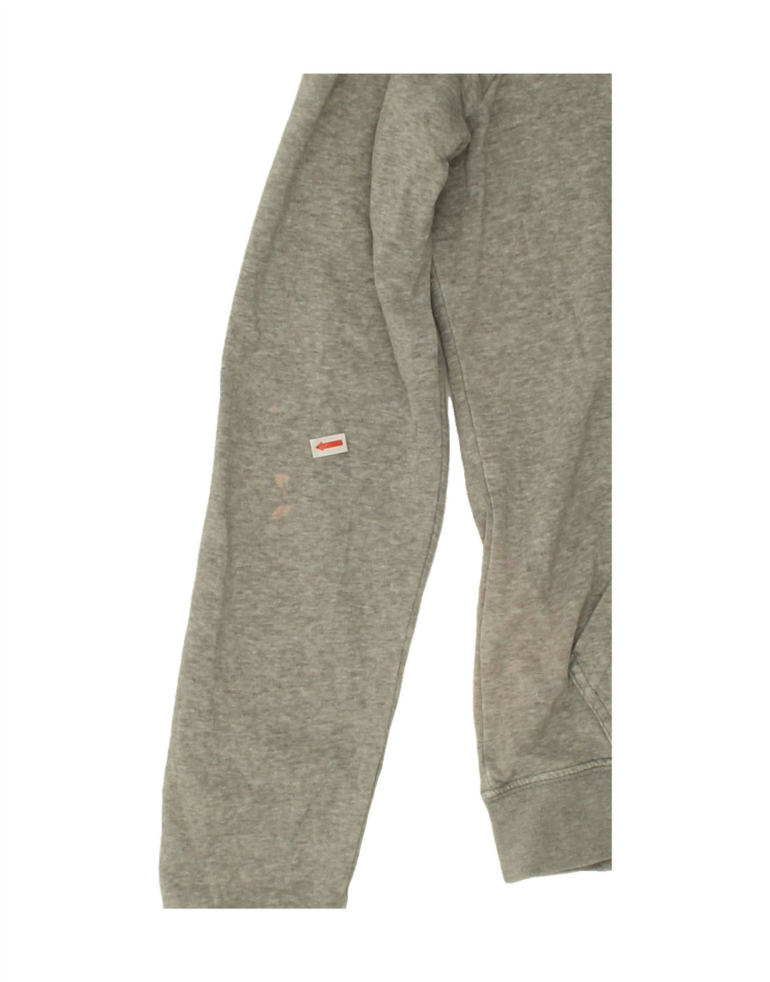 NIKE Womens Loose Fit Zip Hoodie Sweater UK 14 Medium Grey Cotton Vintage Nike and Second-Hand Nike from Messina Hembry 