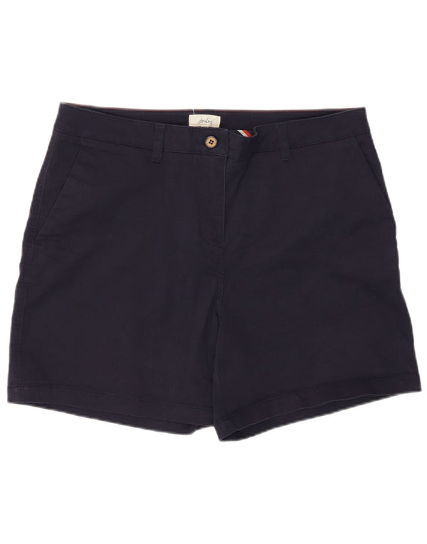 Joules Womens Chino Shorts UK 14 Grande W32 Azul Marinho Algodão