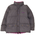Jaqueta acolchoada reversível masculina Lotto UK 42 XL poliéster cinza