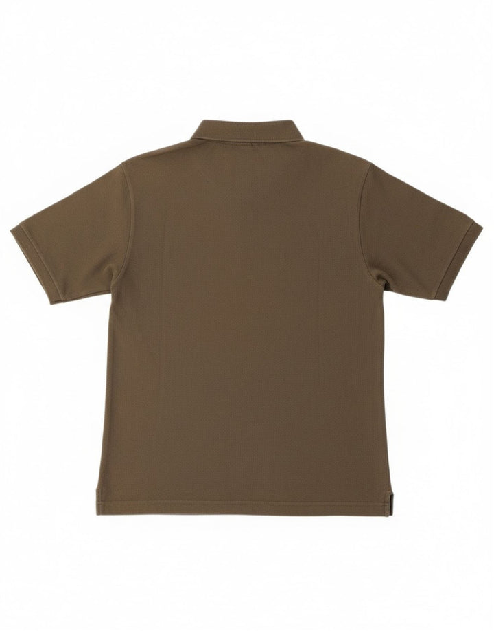 Camisa polo masculina Kappa de algodão cáqui médio